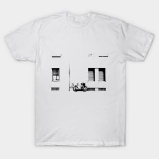 Black and white bicycle T-Shirt